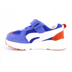 Adidasy dziecięce Bbwawa NIEBIESKIE RZEPY r25