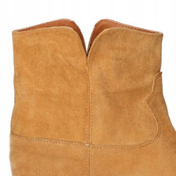 BELLA PARIS BOTKI NA KOTURNIE CAMEL R37