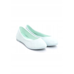 BALERINKI BALETKI CZÓŁENKA BLUE eko zamsz R36