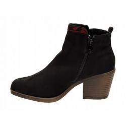 KYLIE CRAZY BOTKI CZARNE HAFT R37