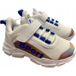 BUTY SPORTOWE DZIECIĘCE BIAŁE LEKKIE R28