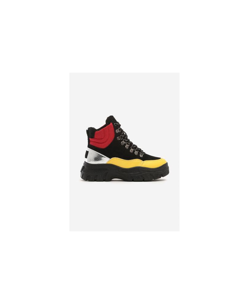 VICES SNEAKERSY TRAPERY BOTKI CZARNE R38