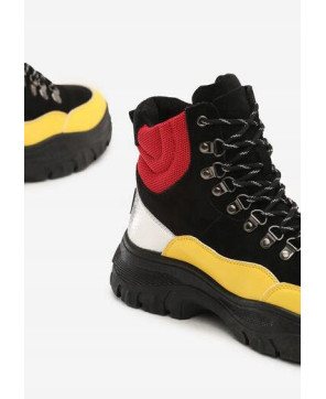 VICES SNEAKERSY TRAPERY BOTKI CZARNE R38