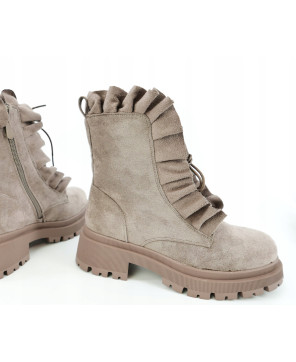 SEASTAR BOTKI WORKERY SZARO BEŻOWE EKOZAMSZ R39