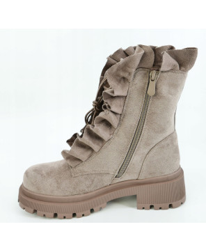 SEASTAR BOTKI WORKERY SZARO BEŻOWE EKOZAMSZ R39