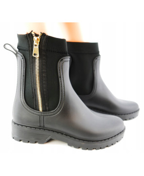 KALOSZE GUMOWCE DAMSKIE SEASTAR CZARNE R41