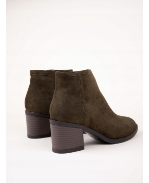 KYLIE CRAZY BOTKI KHAKI HAFT R40