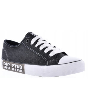 BIG STAR TRAMPKI DAMSKIE CZARNE NOWOŚĆ R37