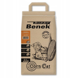 Super Benek Żwirek 7L Dla Kota Kukurydziany Naturalny