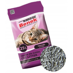 Super Benek Lawenda 25L Żwirek Dla Kota Compact Line
