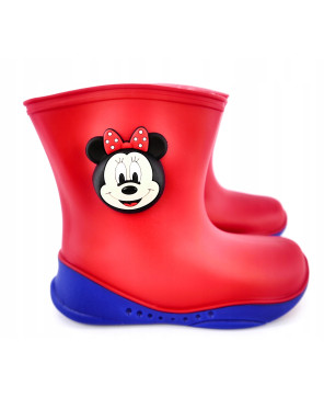 KALOSZE DZIECIĘCE CZERWONE MYSZKA MINNIE R30