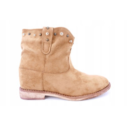 BELLA PARIS BOTKI NA KOTURNIE CAMEL R37