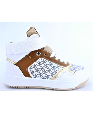 SPORTOWE SNEAKERSY DAMSKIE BIAŁE DO KOSTKI R40