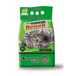 Super Benek Zielony Las 4x5L Żwirek Dla Kota Standard Line Bentonitowy