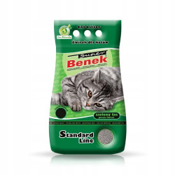 Super Benek Zielony Las 4x5L Żwirek Dla Kota Standard Line Bentonitowy
