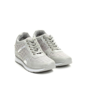 Sneakersy na koturnie BOTKI VICES r. 39 szare