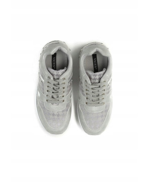 Sneakersy na koturnie BOTKI VICES r. 39 szare