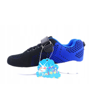 ADIDASY DZIECIĘCE SPORTOWE NA RZEPY NIEBIESKIE R28