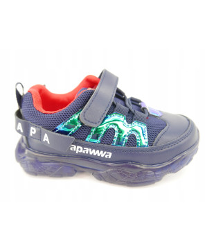APAWWA ADIDASY DZIECIĘCE GRANAT PODESZWA LED R23
