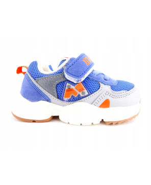 Adidasy dziecięce Bbwawa niebieskie na rzepy R22