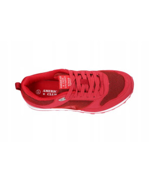 AMERICAN CLUB BUTY DAMSKIE SPORTOWE CZERWONE R38