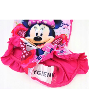 STRÓJ KĄPIELOWY MYSZKA MINNIE LICENCJA RÓŻ 104cm