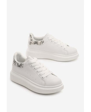 AULY SNEAKERSY SPORTOWE BIAŁE R39