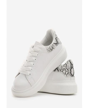AULY SNEAKERSY SPORTOWE BIAŁE R38