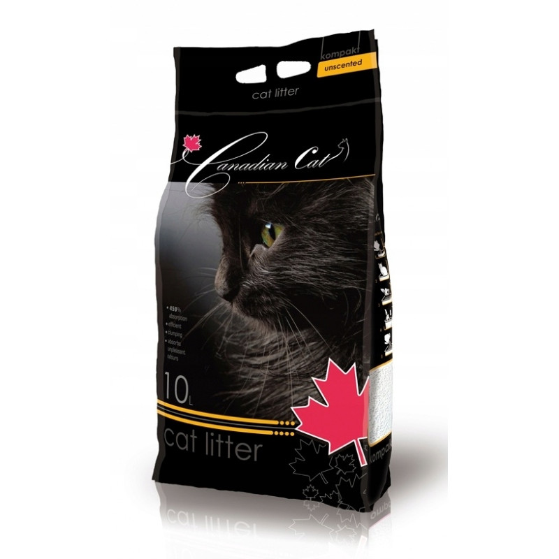 Canadian Cat Żwirek Dla Kota Naturalny Bezzapachowy Bentonitowy 10L