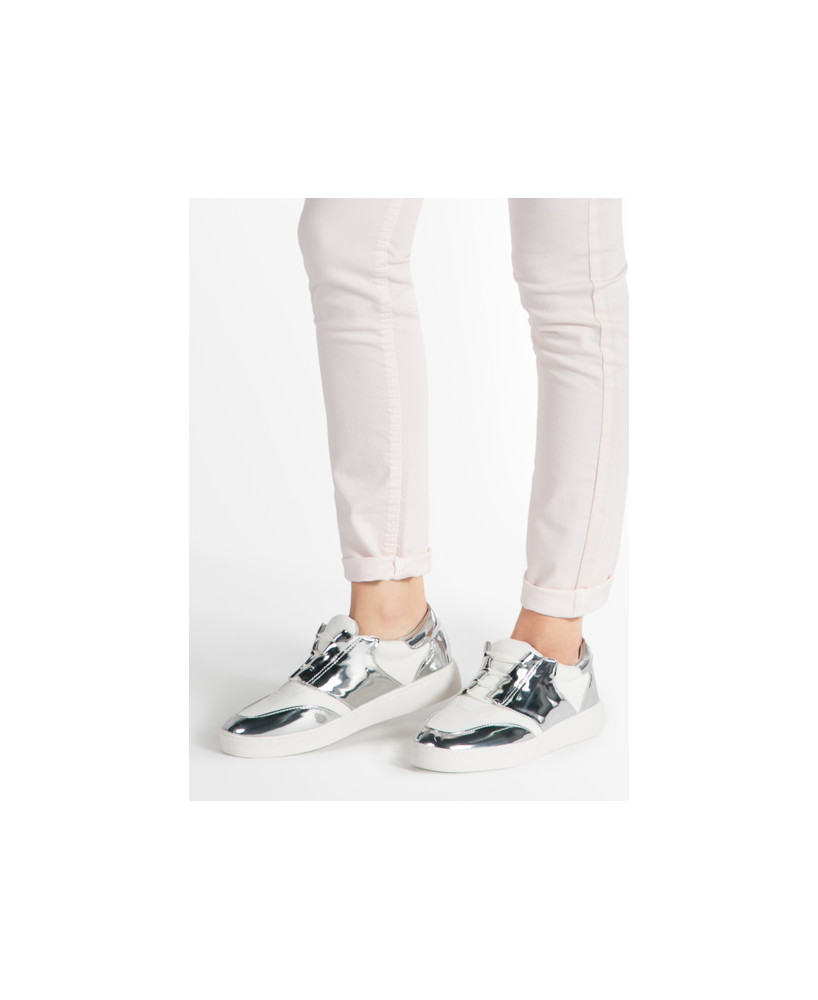 Srebrne Sportowe Buty Damskie Vices R 38