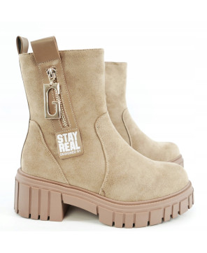 SEASTAR BOTKI WORKERY BEŻOWE EKOZAMSZ R39