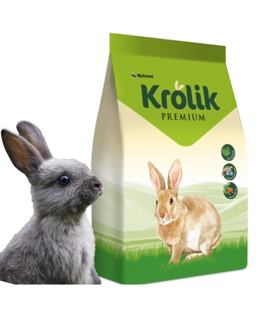 KRÓLIK PREMIUM PASZA KARMA Z KOKCYDIOSTATYKIEM BIAŁKO 17% 25KG
