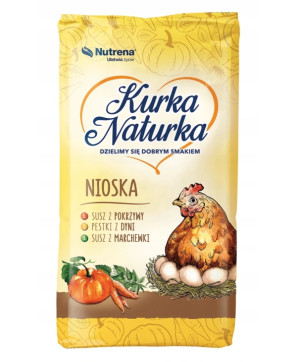 KURKA NATURKA SYPKA PASZA DLA KUR NIOSKA NUTRENA 25kg