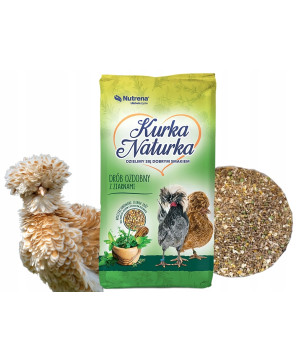 KURKA NATURKA DRÓB OZDOBNY PAW PRZEPIÓRKA SILKA NUTRENA 20kg