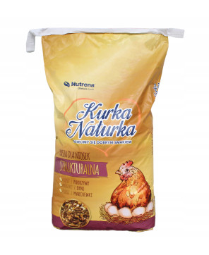 KURKA NATURKA KRUSZONKA PASZA DLA KUR NIOSKA NUTRENA 25kg