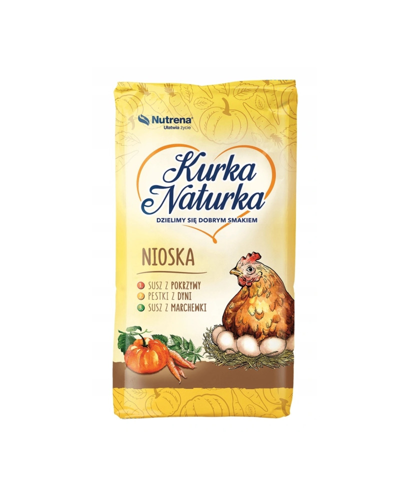 KURKA NATURKA SYPKA PASZA DLA KUR NIOSKA NUTRENA 25kg