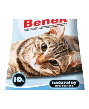 Super Benek Naturalny 10L Żwirek Dla Kota Compact Line