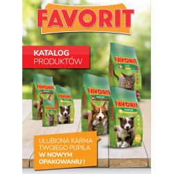 Sucha karma dla psa FAVORIT z drobiem i wołowiną 10kg