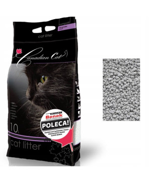 Canadian Cat Żwirek Dla Kota Lawenda 10L Zbrylający Bentonitowy Super Benek