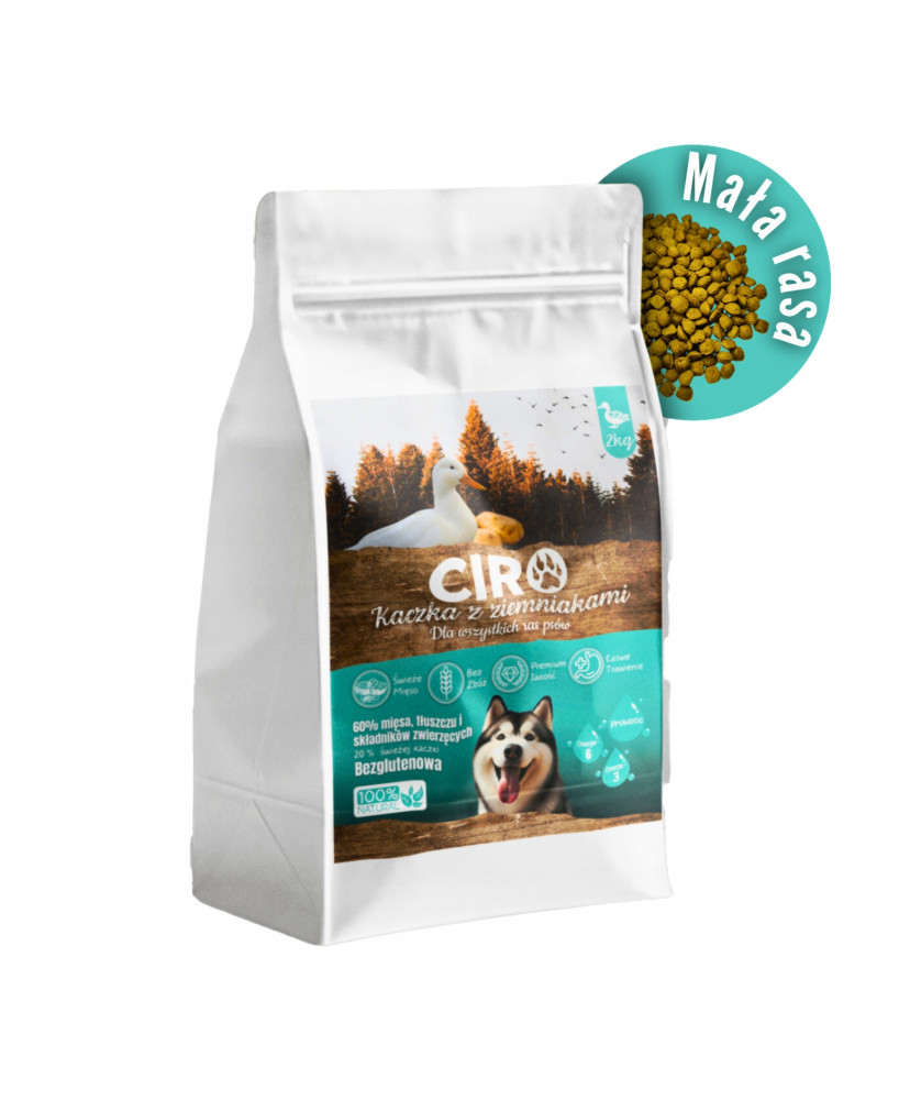 Ciro karma sucha kaczka 1,5 kg