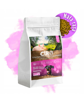 Karma Sucha Dla Psa Z Wieprzowiną 65% Mięsa Ciro 1,5kg