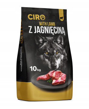 CIRO KARMA SUCHA DLA PSA Z JAGNIĘCINĄ 41% MIĘSA 10KG