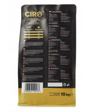 CIRO KARMA SUCHA DLA PSA Z JAGNIĘCINĄ 41% MIĘSA 10KG