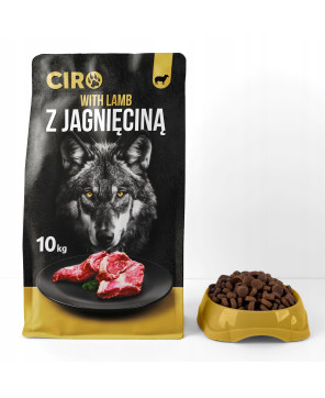 CIRO KARMA SUCHA DLA PSA Z JAGNIĘCINĄ 41% MIĘSA 10KG