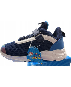 BUTY SPORTOWE DZIECIĘCE GRANATOWE LEKKIE R26
