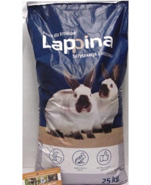 Pasza dla królików Nutrena Lapina Lappina 2 25 kg