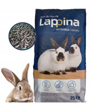 Pasza dla królików Nutrena Lapina Lappina 2 25 kg