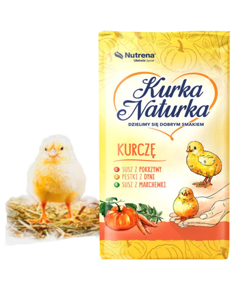 KURKA NATURKA PASZA DLA KURCZĄT Kruszonka 10kg