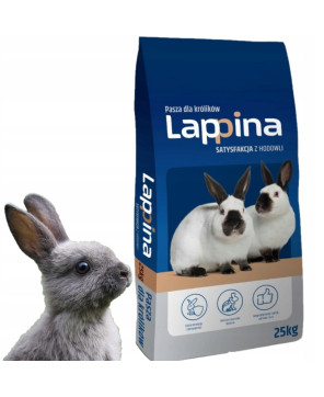 Pasza dla królików Nutrena Lapina Lappina 2 25 kg