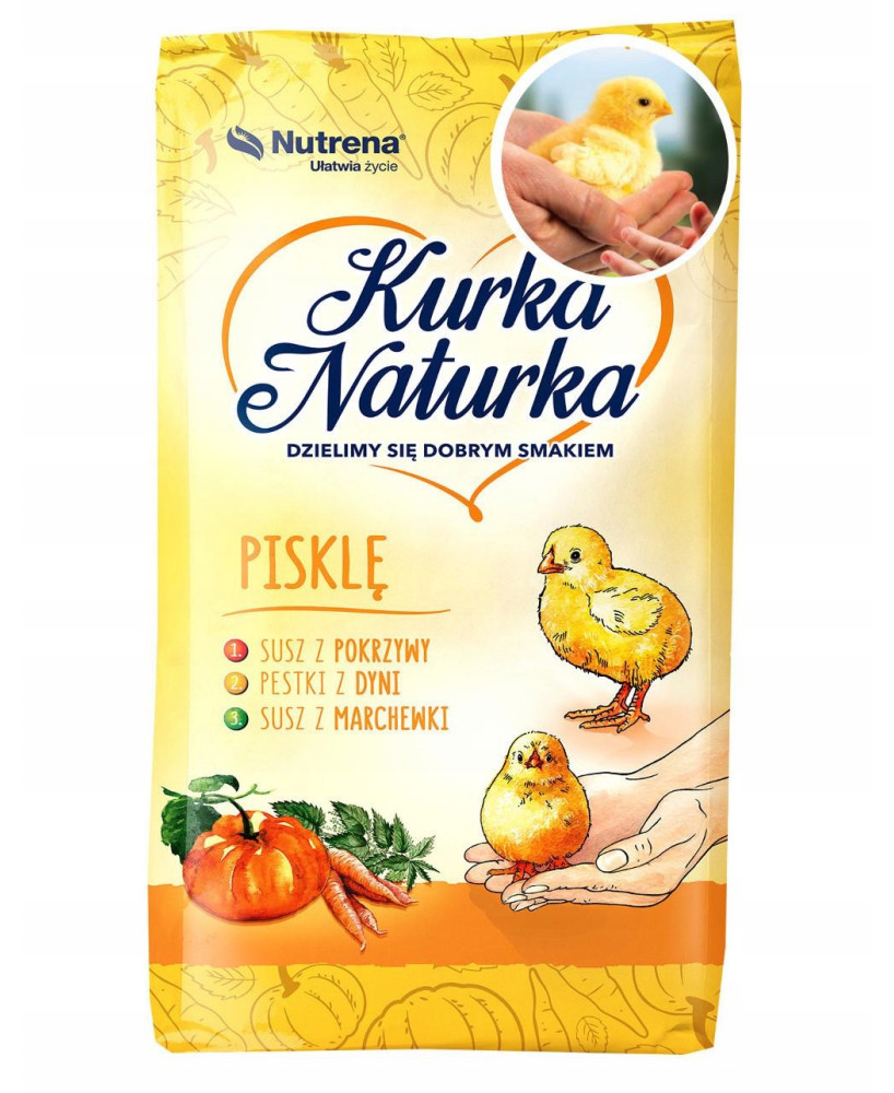 KURKA NATURKA PASZA KARMA PISKLE 0-6 tyg kruszonka 10kg